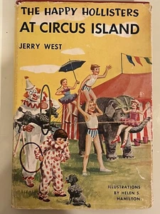 Vintage The Happy Hollisters At Circus Island Jerry West Golden City Books 1955 - Picture 1 of 6