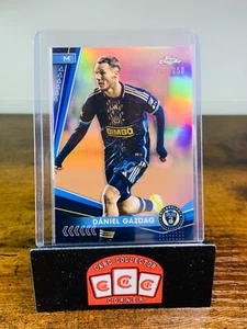 2024 TOPPS CHROME MLS DANIEL GAZDAG ROSE GOLD REFRACTOR #147 PHILADELPHIA /250 * - Picture 1 of 3