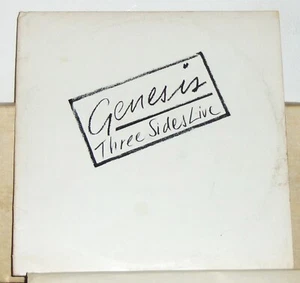 Genesis – Three Sides Live - 1982 Double Vinyl LP Record Album - Picture 1 of 2