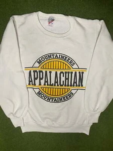 80s App State Mountaineers - Vintage College Sweatshirt (Small) - Picture 1 of 1