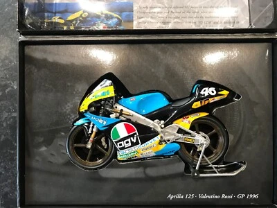 Minichamps 1.12 Scale Valentino Rossi Aprilia  125 ccm  GP 1996. - Image 1 of 4