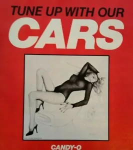 The Cars Candy-O Vintage Magazine Ad 1980 Vargas Art Original Ready To Frame - Picture 1 of 4