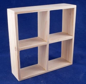 Universal Shelving ONE SECTION Dollhouse wooden barbie furniture 1:6 scale dolls - Picture 1 of 10