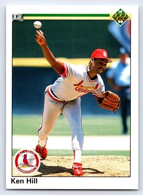 1990 Upper Deck #336 Ken Hill St. Louis Cardinals BASEBALL Card - Image 1 of 2