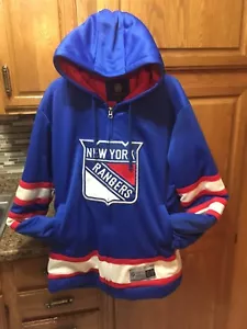 G-III NY Rangers Quilted Jacket / Sweatshirt ( Men's size Large ) - Picture 1 of 9