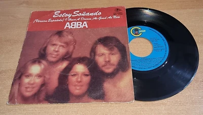 ABBA Estoy soñando SUNG IN SPANISH  7" SPAIN SINGLE VINYL ULTRA RARE 1979 OOP - Image 1 of 3