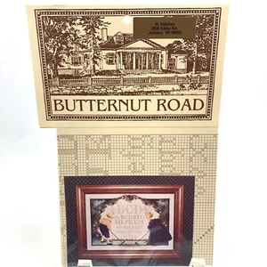 Butternut Road Cross Stitch Children's Garden Alphabet Sampler 1992 New - Picture 1 of 3