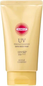 Kose Suncut Perfect UV Essence 80g SPF50+ PA++++ Sunscreen face body 2024 model - Picture 1 of 6