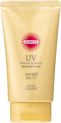 Kose Suncut Perfect UV Essence 80g SPF50+ PA++++ Sunscreen face body 2024 model - Image 1 of 4