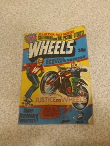 WHEELS ISSUE 2 *FAIR GRADE GLOSSY* 1978 BYBLOS DOGEARED CORNERS SKATEBOARDING - Imagen 1 de 4