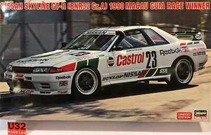 HASEGAWA 20581 KIT 1/24 NISSAN SKYLINE GT-R BNR32 Gr.A 1990 WINNER MACAU RACER - Imagen 1 de 2