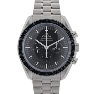 OMEGA Speedmaster Moonwatch 310.30.42.50.01.002 Black 42mm Men's Watch Full Set - Picture 1 of 14