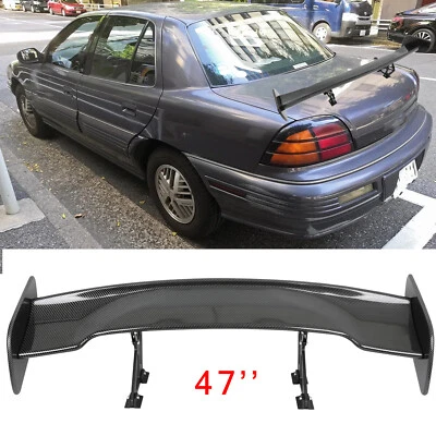 Alerón trasero de 47"" de fibra de carbono para Pontiac Grand Am GT Racing labio de ala Foto 1 de 4