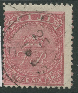 Fiji SG38 1880 6d rose Used - Picture 1 of 1