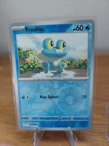 Pokémon TCG Stellar Crown Froakie Reverse Holofoil 039/142 NM - Picture 1 of 2