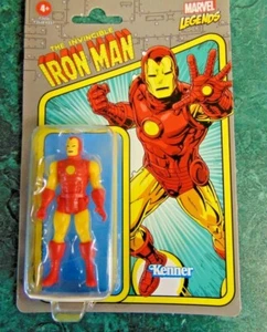 Figura Hasbro Kenner Marvel Legends Retro 3.75 Iron Man Nueva Sin Punchar 2021 - Imagen 1 de 2