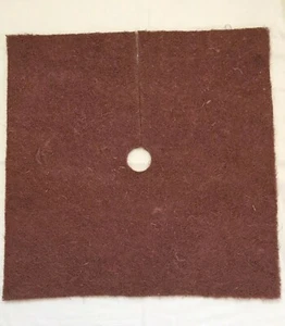 GAPS Plant Liner/Weed Control Liner - Natural Coconut Fiber, 12 x 12 inch (Two) - Picture 1 of 1