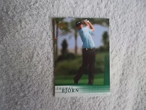 Upper deck 2001: Golf "THOMAS BJORN" #8 Trading Card - Picture 1 of 2
