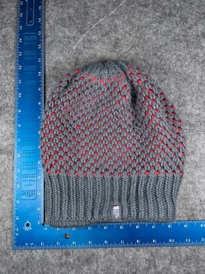 The North Face Gorro Toque Mujer Talla Única Gris Rosa Tejido Acrílico Reversible Foto 1 de 4