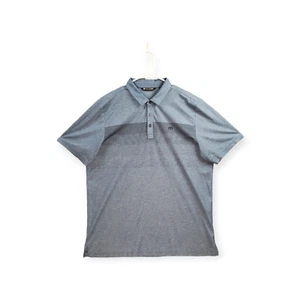 Travis Mathew Men's Logo Polo Performance Golf Shirt Size XL Blue - Picture 1 of 13
