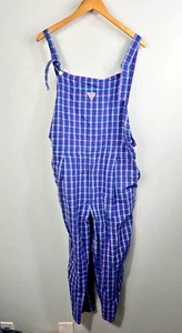 Mono para mujer Guess púrpura a cuadros años 80 90 RARO muñeca Bratz Preppy despistada - Imagen 1 de 17