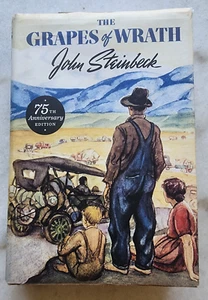 The Grapes of Wrath: 75th Anniversary Edition - Hardcover - GOOD - Imagen 1 de 10
