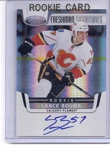 11-12 2011-12 CERTIFIED LANCE BOUMA AUTOGRAPH ROOKIE 177 CALGARY FLAMES - Picture 1 of 1