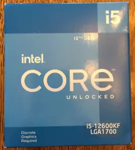 Intel Core i5-12600K Unlocked Desktop Processor - 10 Cores (6P+4E) and 16 Thread - Picture 1 of 12