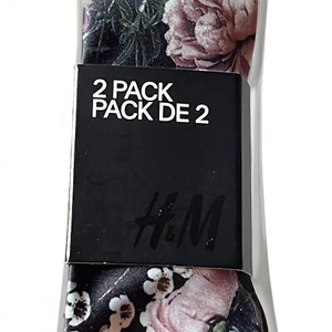 Pack of 2 H&M slim ties One Size - Picture 1 of 4
