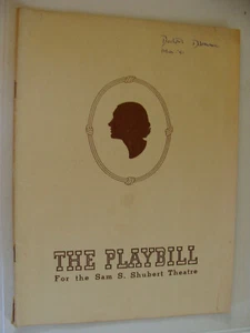 1941 NY Playbill Dilemma del Dottore Katharine Cornell Raymond Massey - Foto 1 di 2