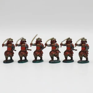 1979 Ral Partha Samurai mit Schwert - 6 Krieger Dennis Mize - Metall Mini Figuren - Bild 1 von 12