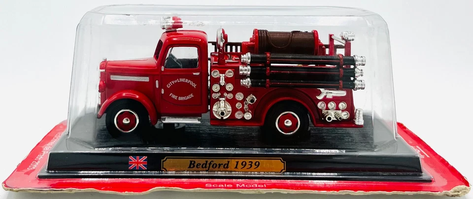 EBOND Modellino Vigili Del Fuoco Bedford - 1939 - 1:43 - Del Prado - 0399 - Immagine 1 di 1