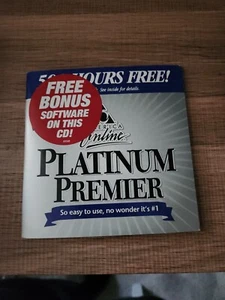AOL Platinum Premier v5.0 500 Hours Free (American Online) Unopened - Picture 1 of 2