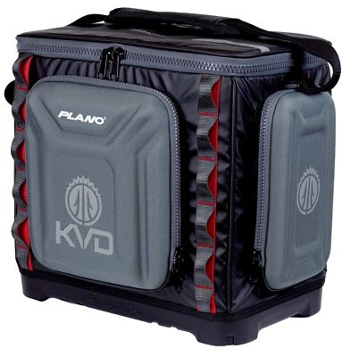 Bolsa de aparejos Plano KVD 3700 Signature Series, negra con detalles rojos, resistente al agua... Foto 1 de 4
