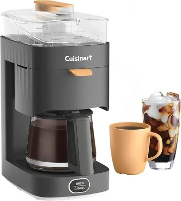 CUISINART Soho 5 Cup Coffee Maker Glass Carafe Auto Off Brew Pause Black - Image 1 of 4