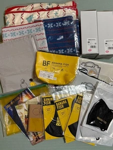 Banana Fish Anime Goods Lotto 18 Articoli Cenere Set da Collezione Bundle Ufficiale - Foto 1 di 9
