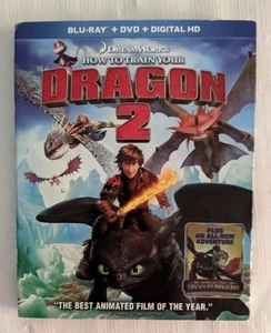 How to Train Your Dragon 2 Blu-ray & DVD 2014 With Slipcover - Picture 1 of 5