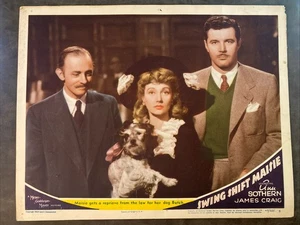 SWING SHIFT MAISIE 1943 Original Vintage Lobby Card mit Ann Sothern & James Craig - Bild 1 von 11