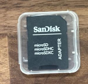 SanDisk Adapter Micro SD Card SD, SDXC, SDHC TF Class 10 Memory Card Adapter - Picture 1 of 2