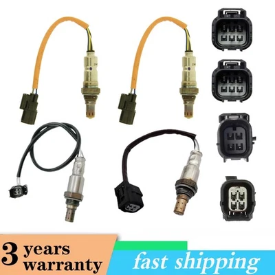4pcs Oxygen Sensor Upper+Lower For 2017 2008 2009 2020 Acura MDX 3.0L V6 Sensor - Image 1 of 4