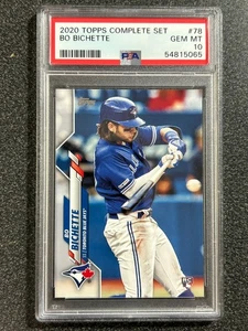 2020 Topps Bo Bichette RC Complete Set Variation #78 PSA 10 - Picture 1 of 1