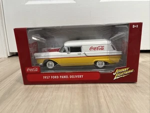 JOHNNY WHITE LIGHTNING COCA-COLA - RARE - 1957 FORD PANEL DELIVERY - NEW - Picture 1 of 6