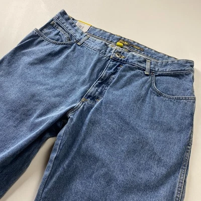 Cabela's Classic Fit Jeans Mens 38x36 All Cotton Stonewash Blue Denim Straight - Image 1 of 4