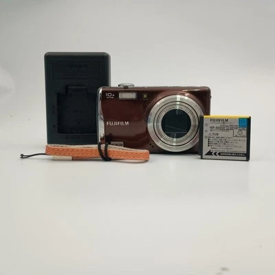 FUJIFILM FinePix F70EXR Brown Compact Camera with Accessories Tested Used - Image 1 of 4