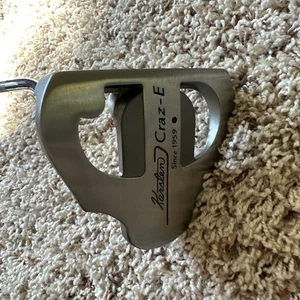 Neu Ping Karsten 1959 Craz-E Putter Stahl rechts schwarzer Punkt 35 Zoll gerade LH - Bild 1 von 10
