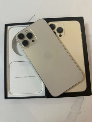 iPhone 13 Pro Max Gold 256GB - Image 1 of 4