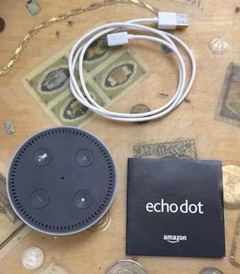 Amazon Echo Dot Alexa-enabled Bluetooth Smart Speaker (2nd Generation) - Image 1 of 4