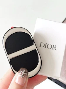 [ PRE-ORDER ] CHRISTIAN DIOR BEAUTY POCKET SIZE TRAVEL PLASTIC MIRROR BLACK - Picture 1 of 5