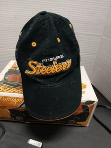 Pittsburgh Steelers schwarze Baseballkappe verstellbar - Bild 1 von 4