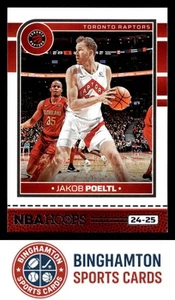 2024-25 Hoops #185 Jakob Poeltl Toronto Raptors - Picture 1 of 2